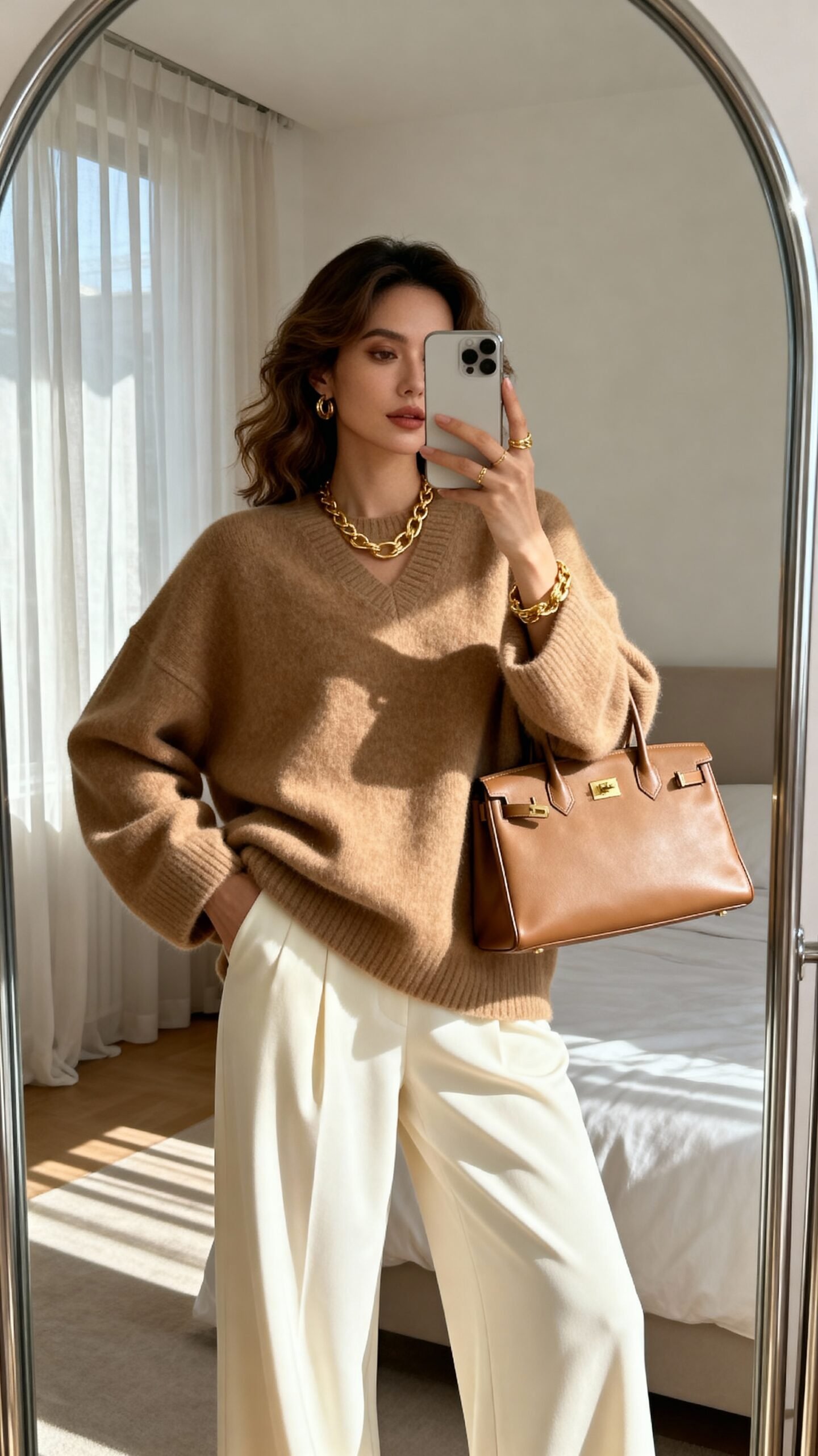 comfortable elegant airport travel ensemble