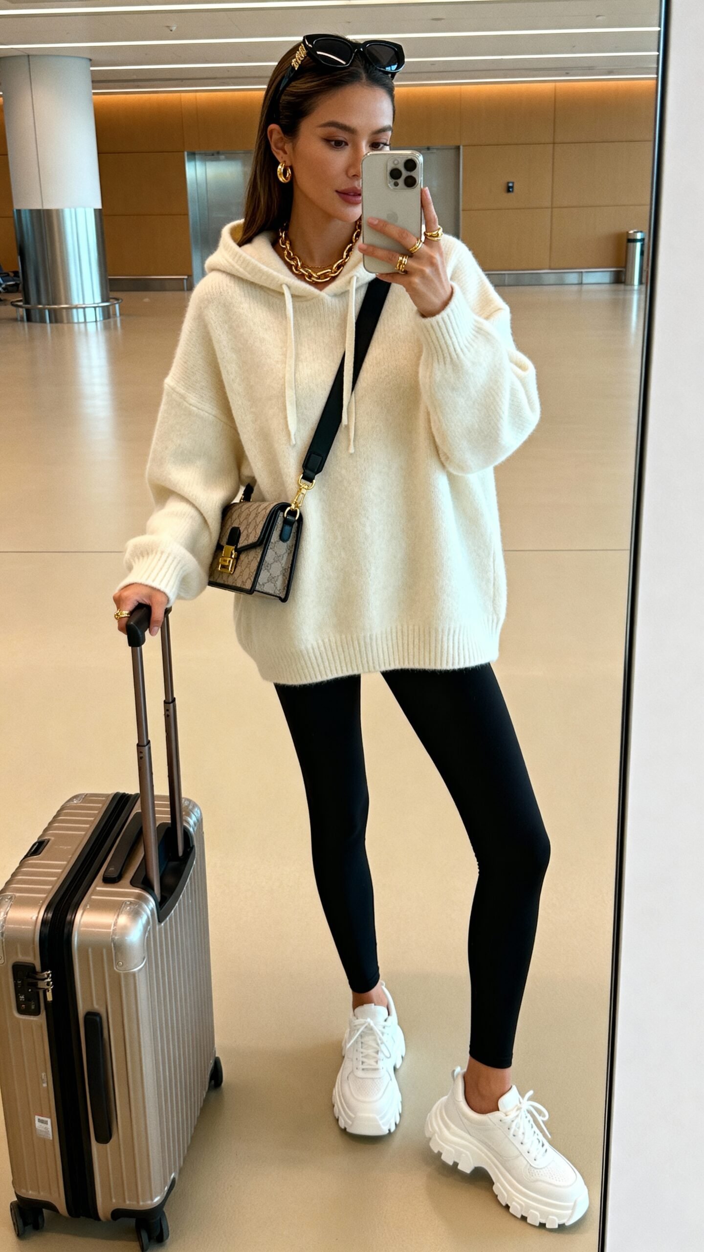 comfortable stylish versatile airport travel outfits