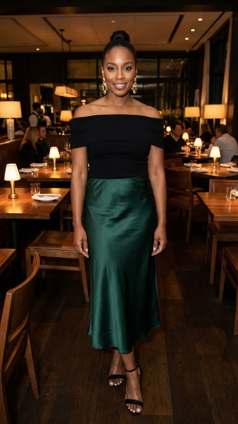 14 Dinner Date Outfit Ideas for Black Women That Turn Heads