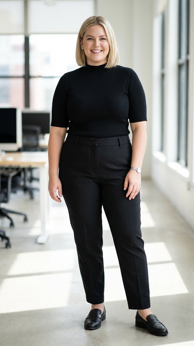 14 Plus Size Casual Office Outfit Ideas That Feel Effortless