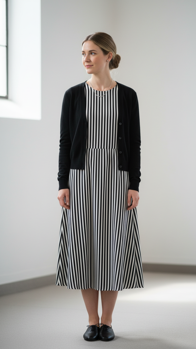 10 Black and White Church Outfit Ideas That Are Classy & Minimal