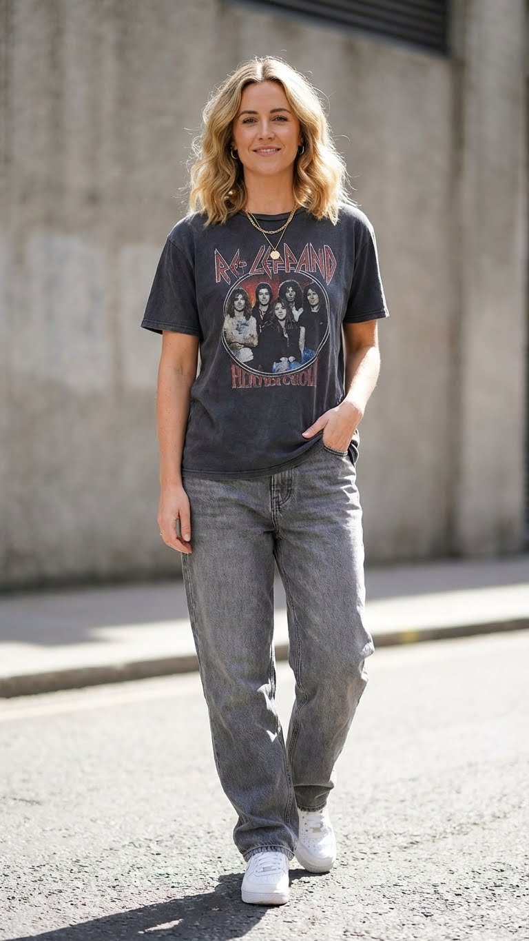 10 Grey Baggy Jeans Outfit Ideas for Everyday Wear