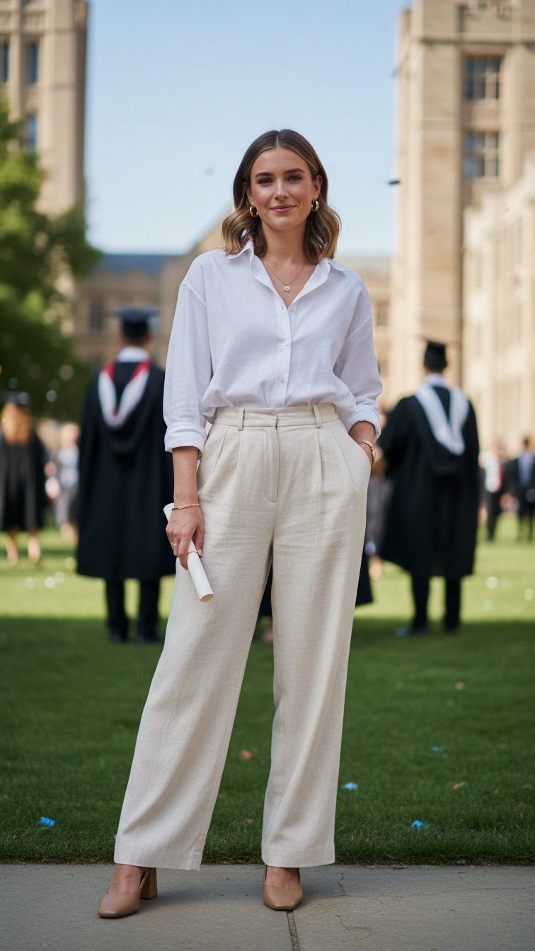 10 Summer Graduation Outfit Ideas for Guests to Stay Cute & Cool