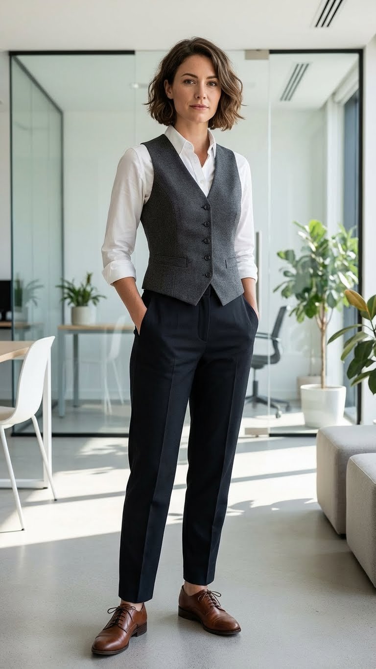 14 Vintage Office Outfit Ideas with Timeless Appeal