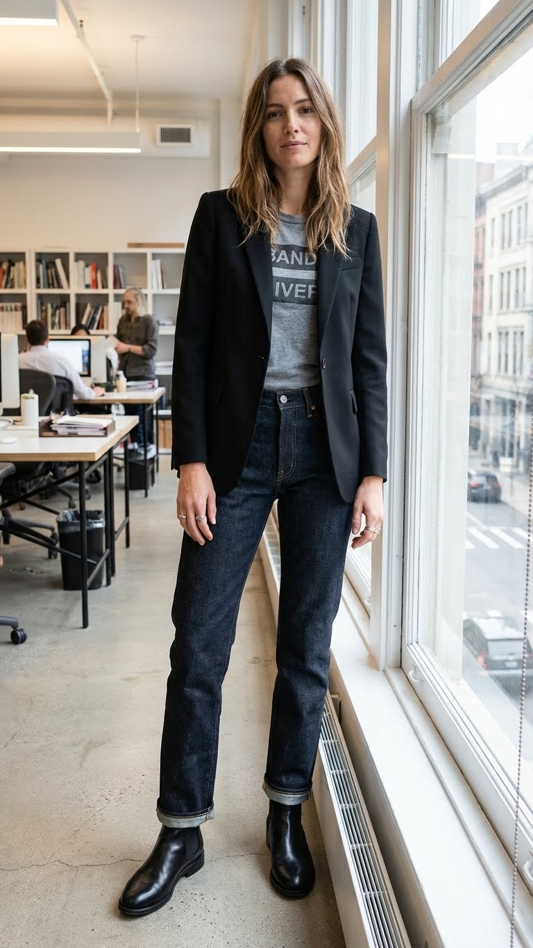 12 Punk Office Outfit Ideas with Subtle Edge