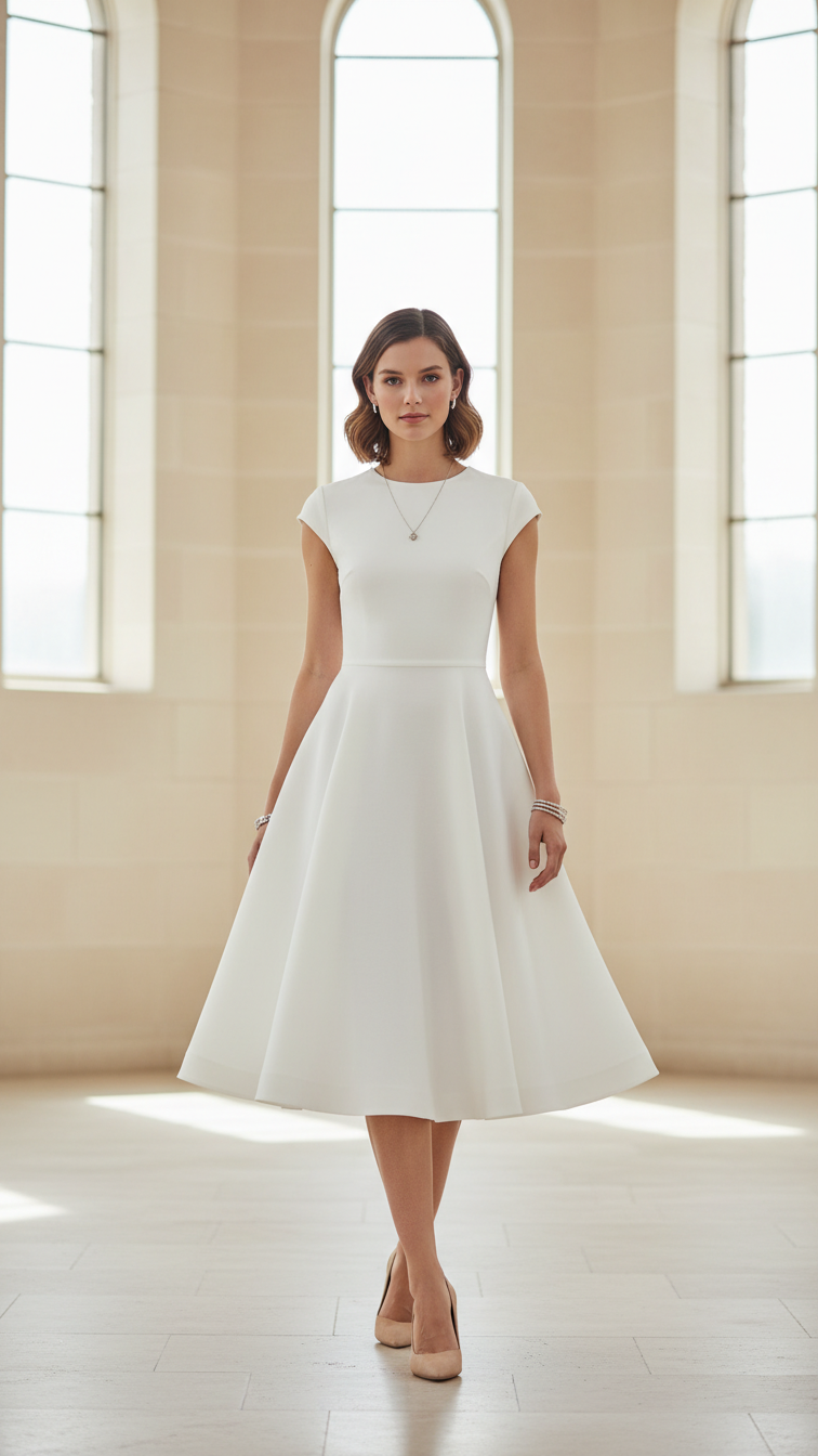 12 Elegant White Church Outfit Ideas for a Clean, Classic Look