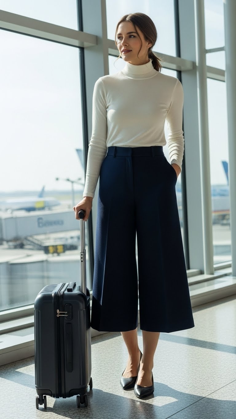 15 Business Airport Outfit Ideas for Smart Travel Looks