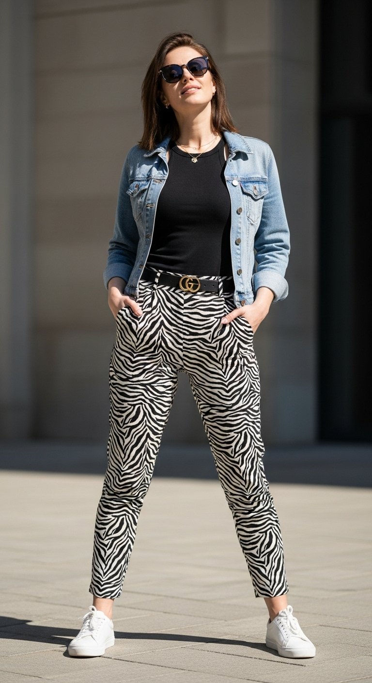 12 Statement Zebra Trousers Outfit Ideas That Stand Out