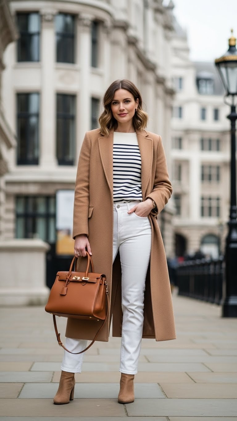 12 London Travel Outfit Ideas for Classic City Style