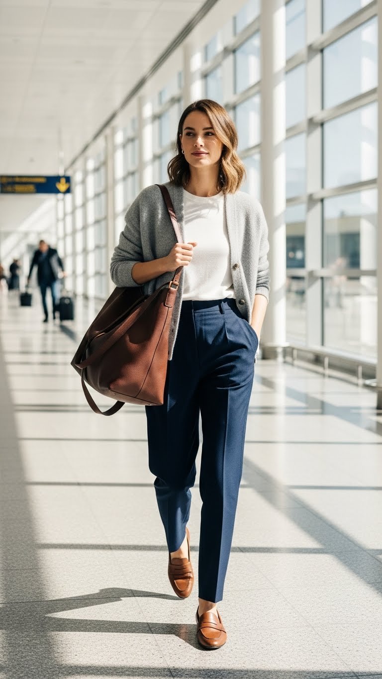 13 Formal Airport Outfit Ideas for Polished Travel Looks
