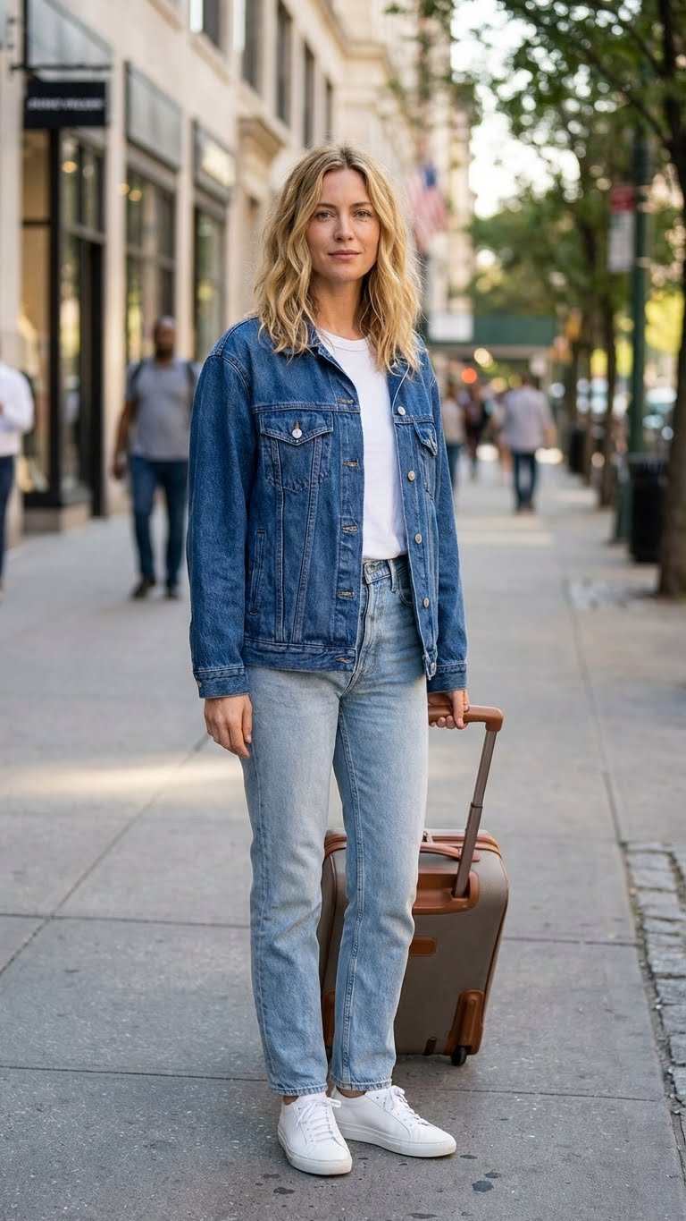 11 Jeans Travel Outfit Ideas That Are Easy and Stylish