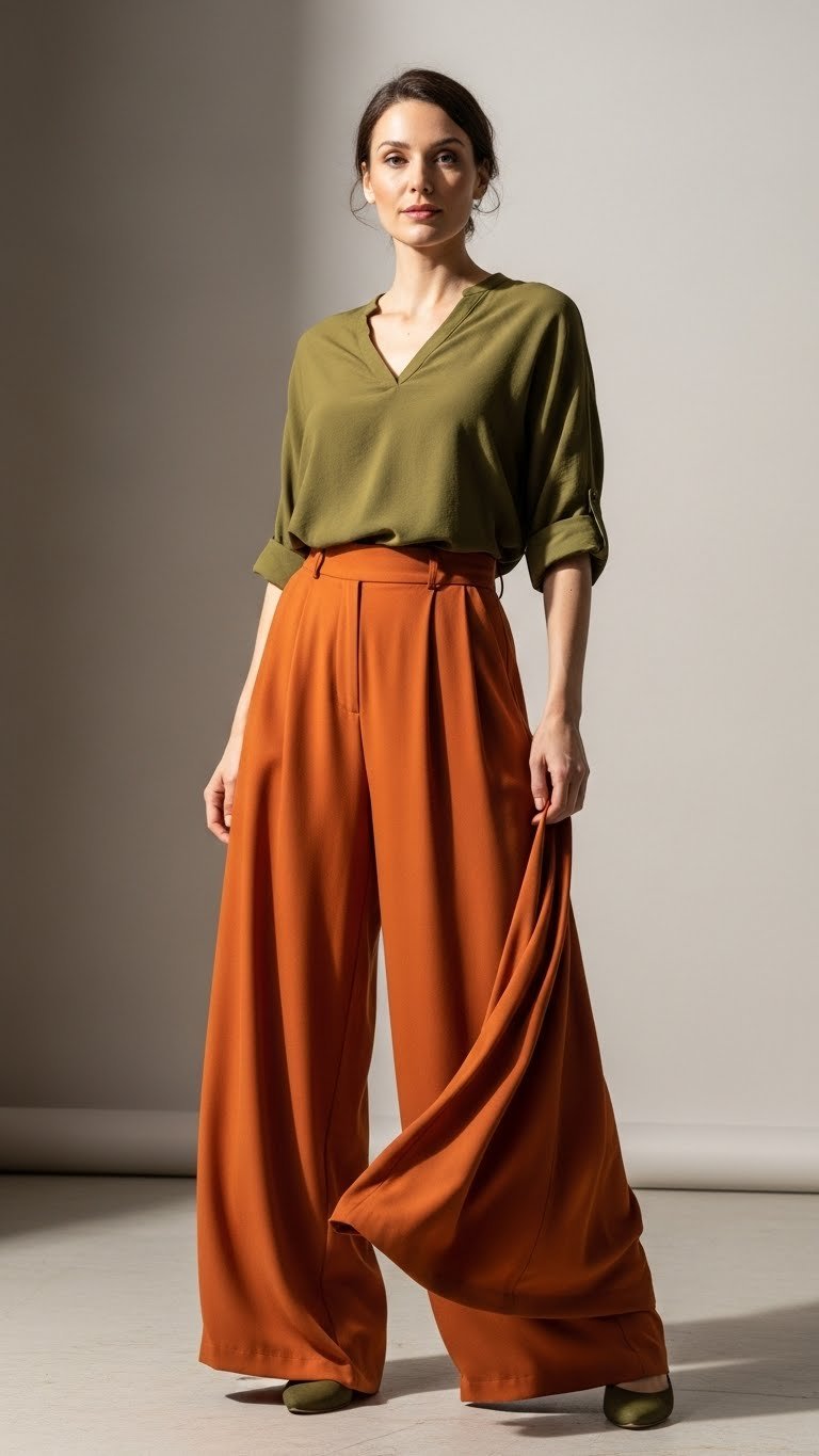 11 Orange Trousers Outfit Ideas for Bold Fashion Lovers