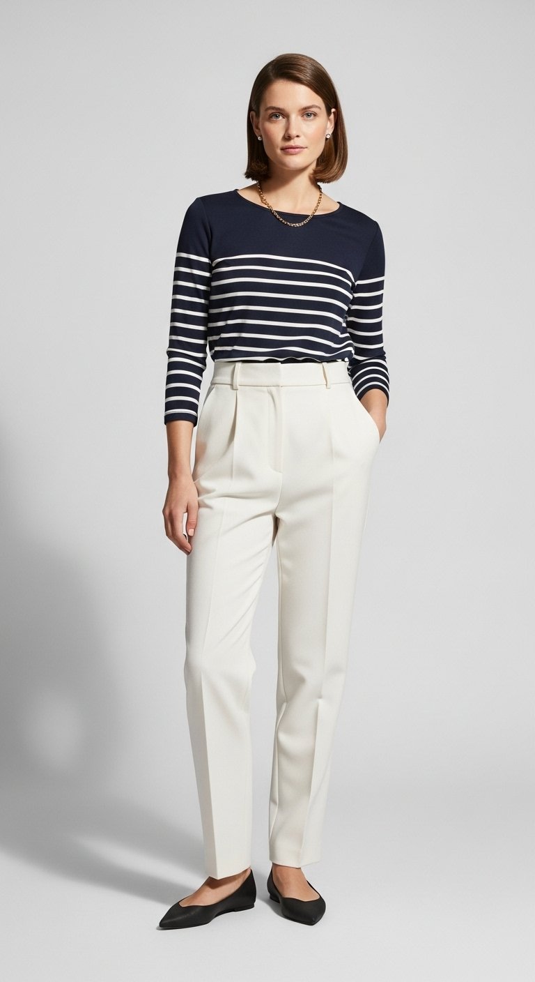 10 Elegant Creme Trousers Outfit Ideas for Everyday Style