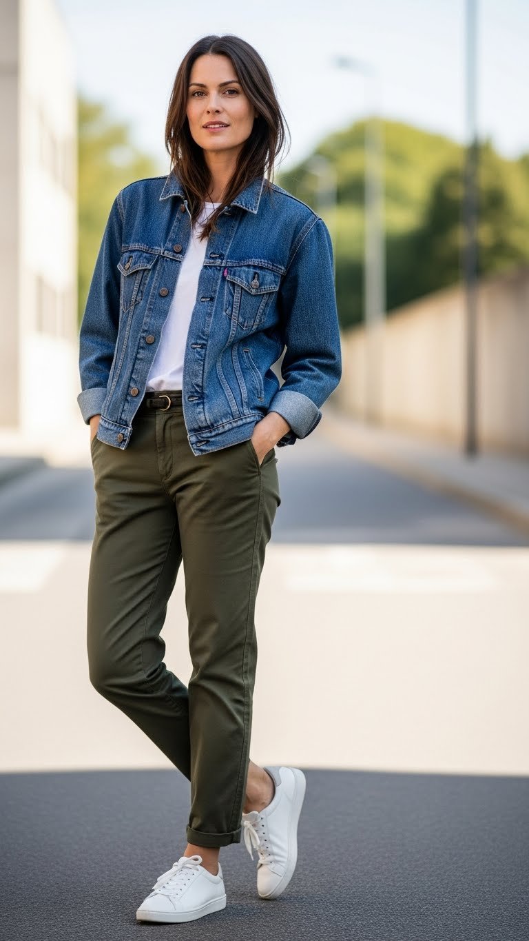12 Olive Green Trousers Outfit Ideas That Feel Modern and Fresh