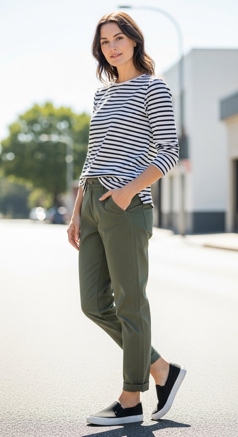 11 Army Green Trousers Outfit Ideas with Street Style Vibes