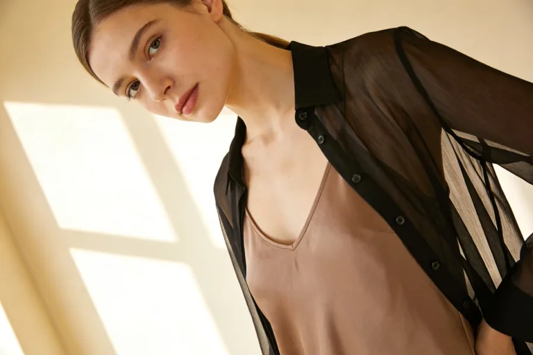 How to Wear Sheer Tops Without Overexposing Like a Pro