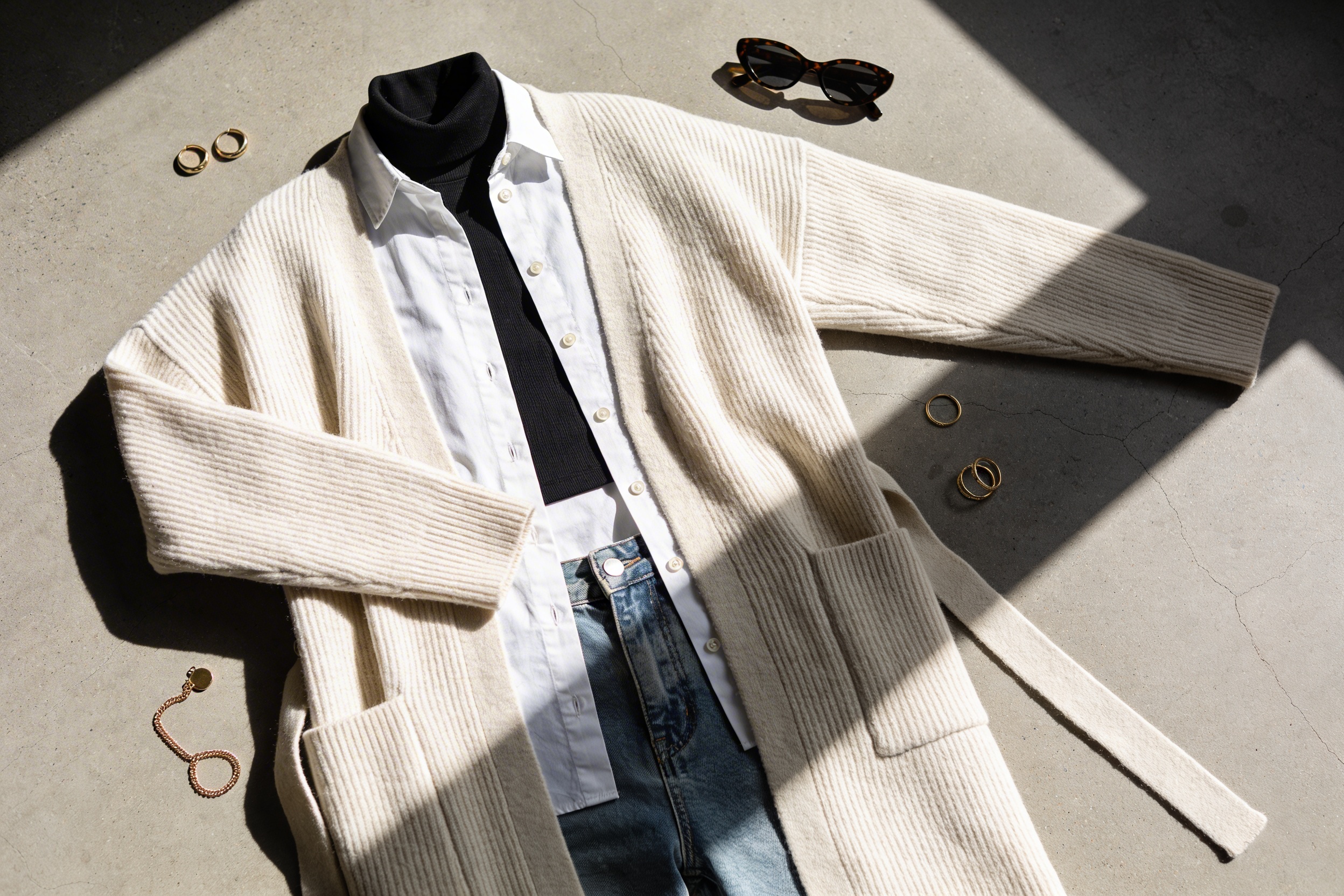 How to Style a Cardigan Without Looking Basic Af