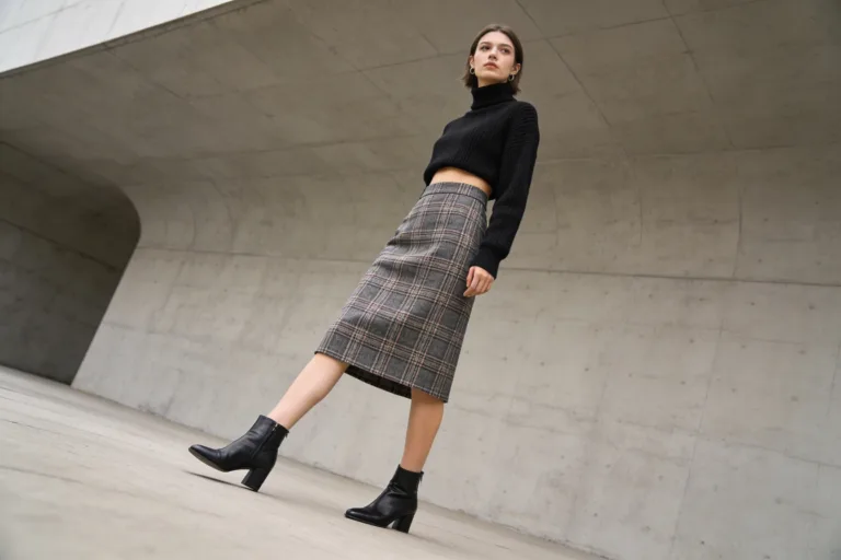 How to Style a Plaid Skirt Without Looking Schooly