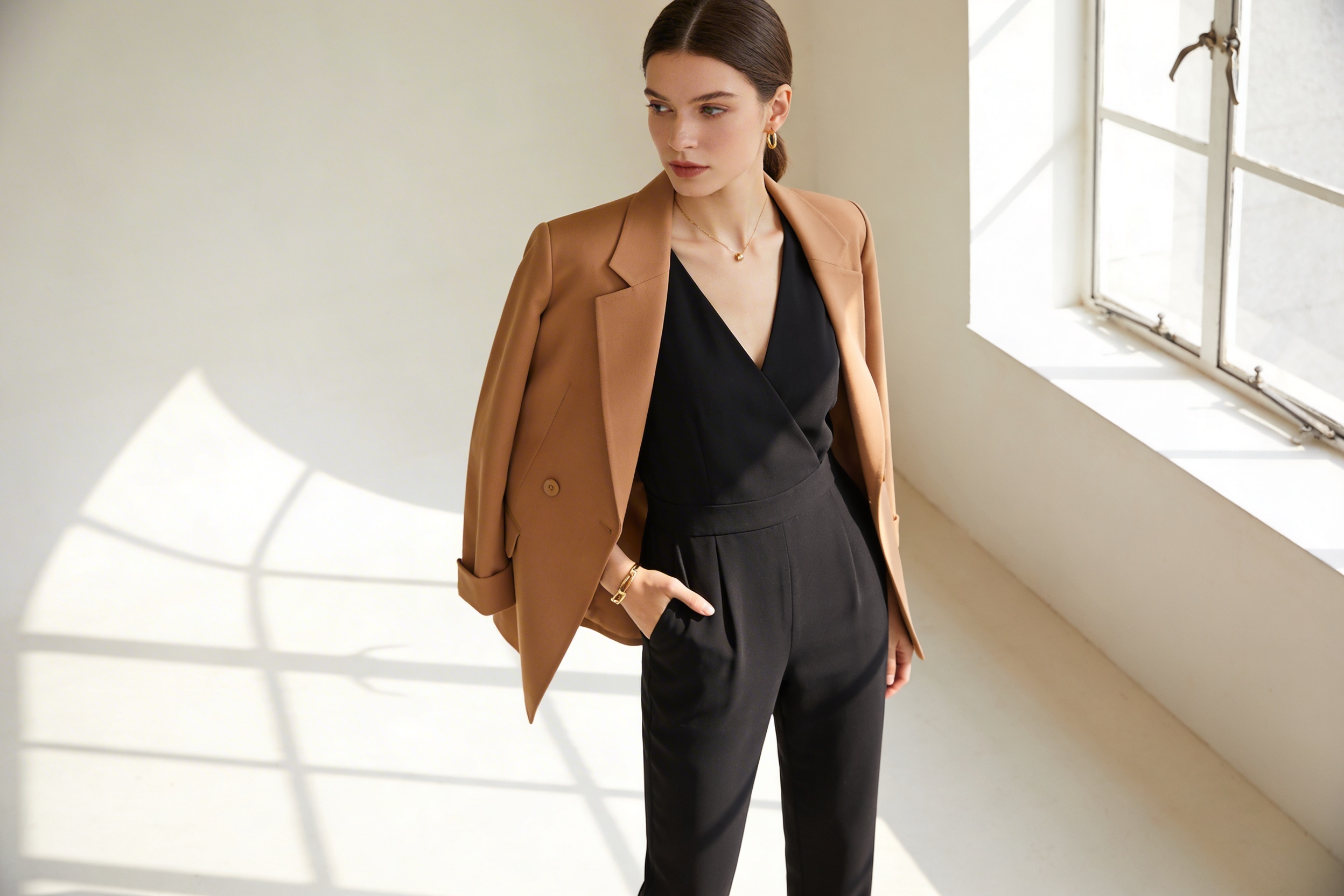 6 Stylish Ways to Wear a Black Jumpsuit Like a Pro