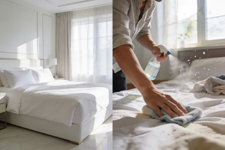 How to Deep Clean Your Bedroom Like a Hotel Room