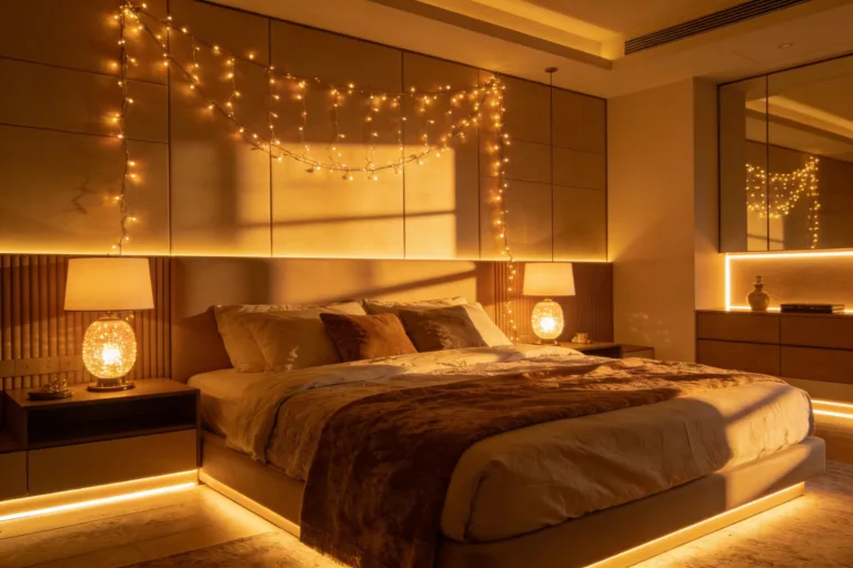 How to Decorate Lights in Bedroom Like a Designer