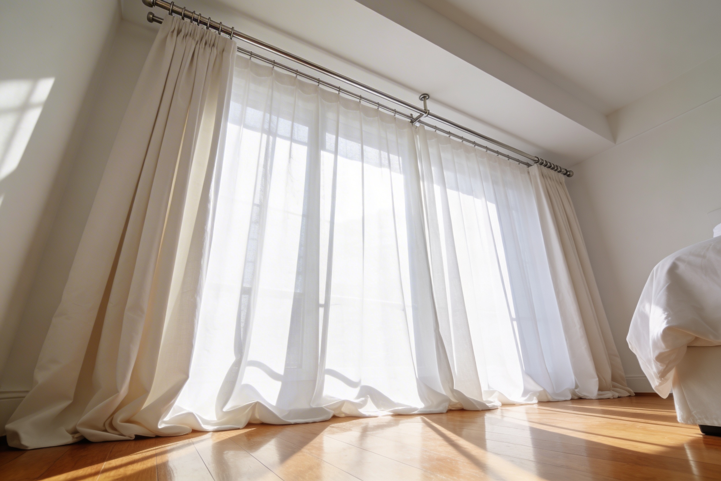 How to Hang Bedroom Curtains Without Looking Cheap