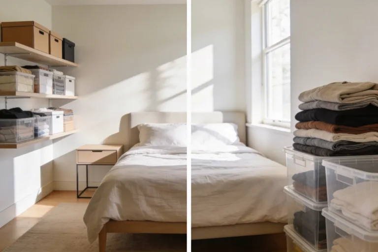 How to Organize Bedroom Without Losing Your Mind
