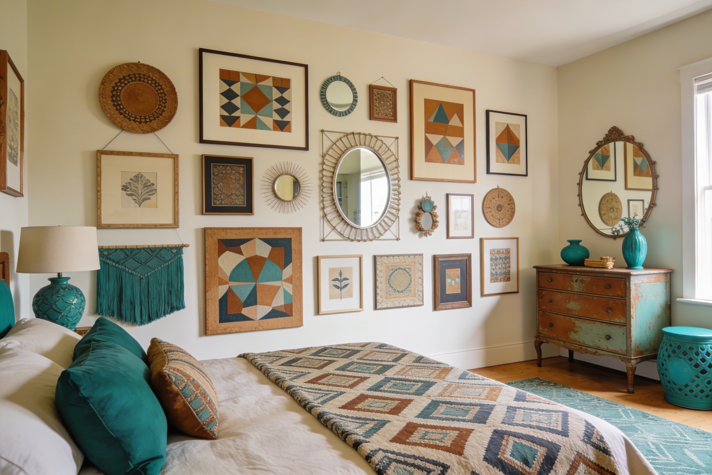How to Decorate Bedroom Walls Without Looking Basic