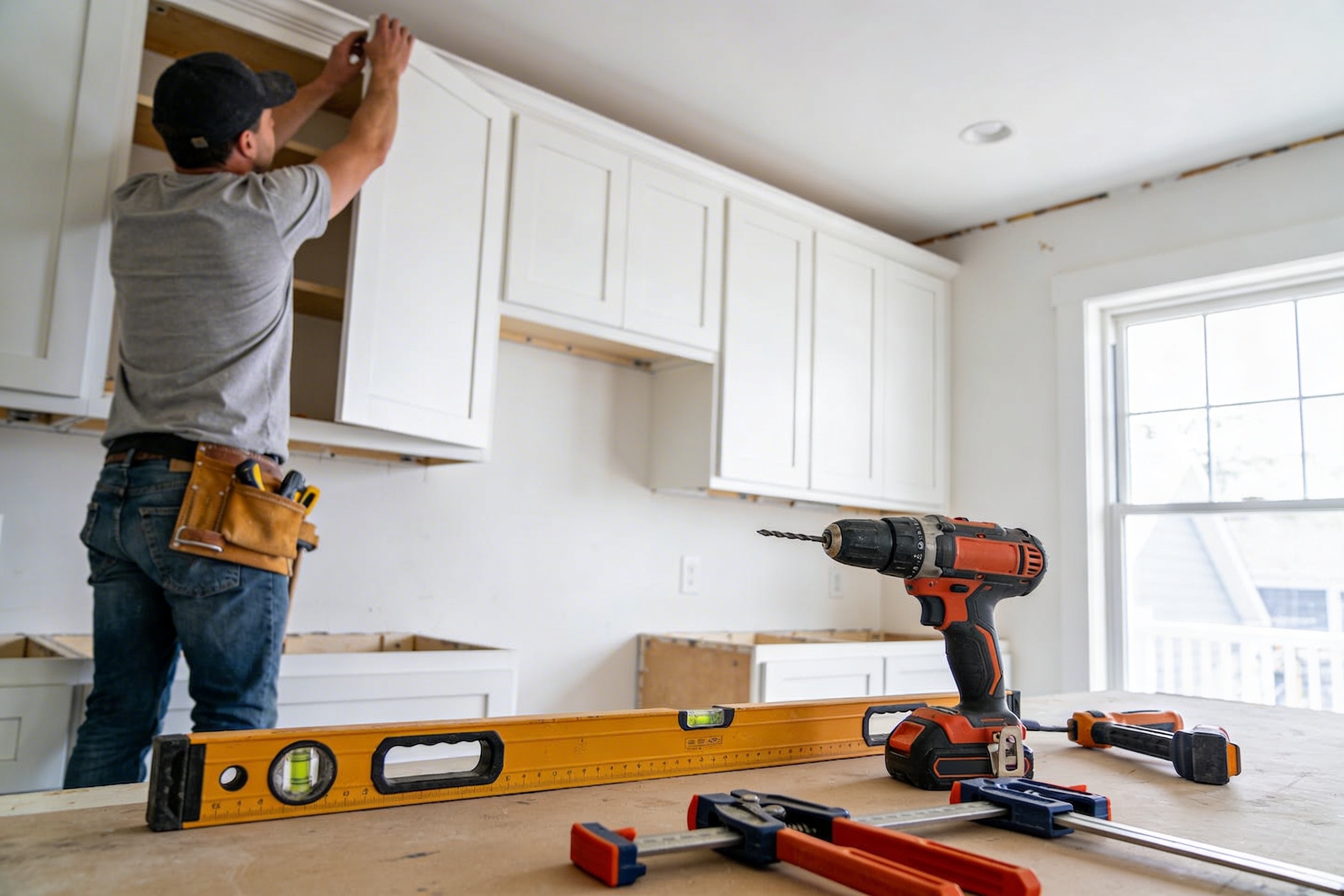 How to Install Kitchen Cabinets Without Losing Your Mind