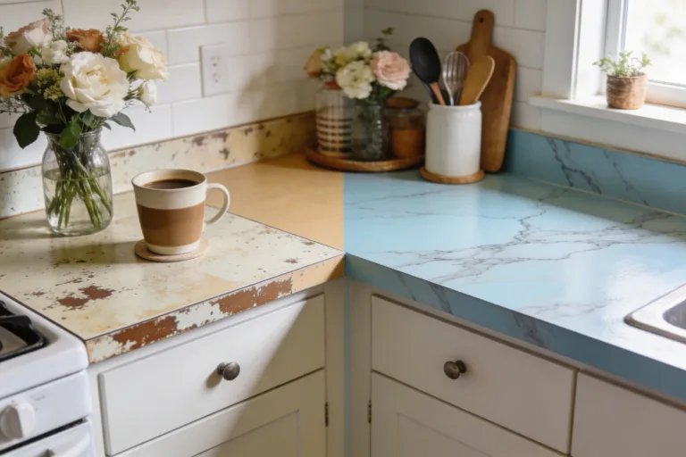 How to Paint Countertops Kitchen for Under $300