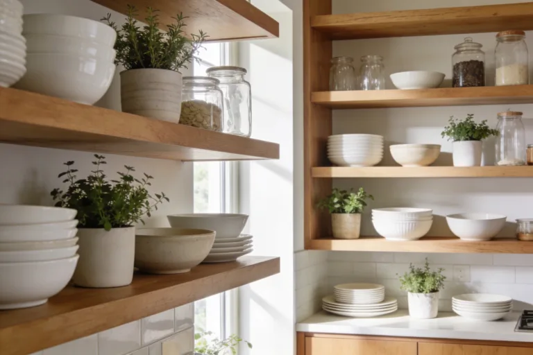 How to Style Open Shelves in Kitchen Like a Designer