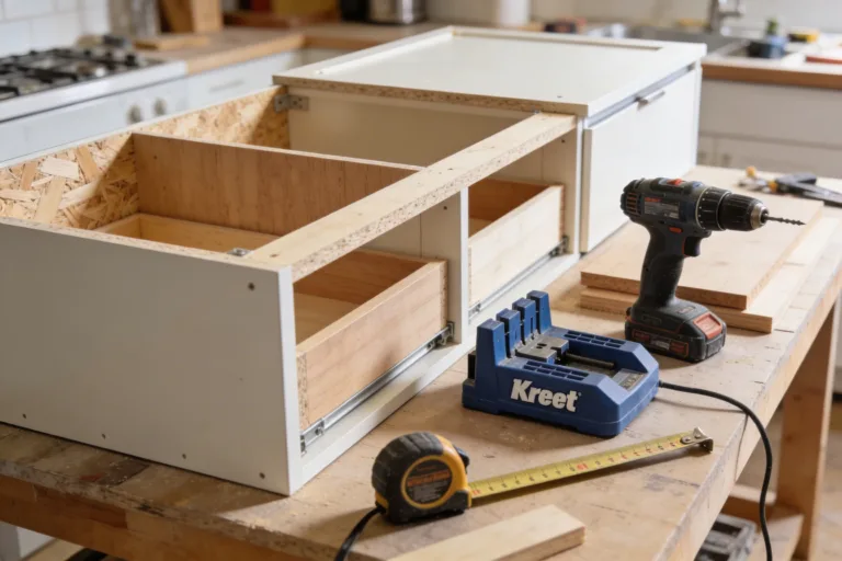 How to Build Kitchen Cabinets Without Going Broke