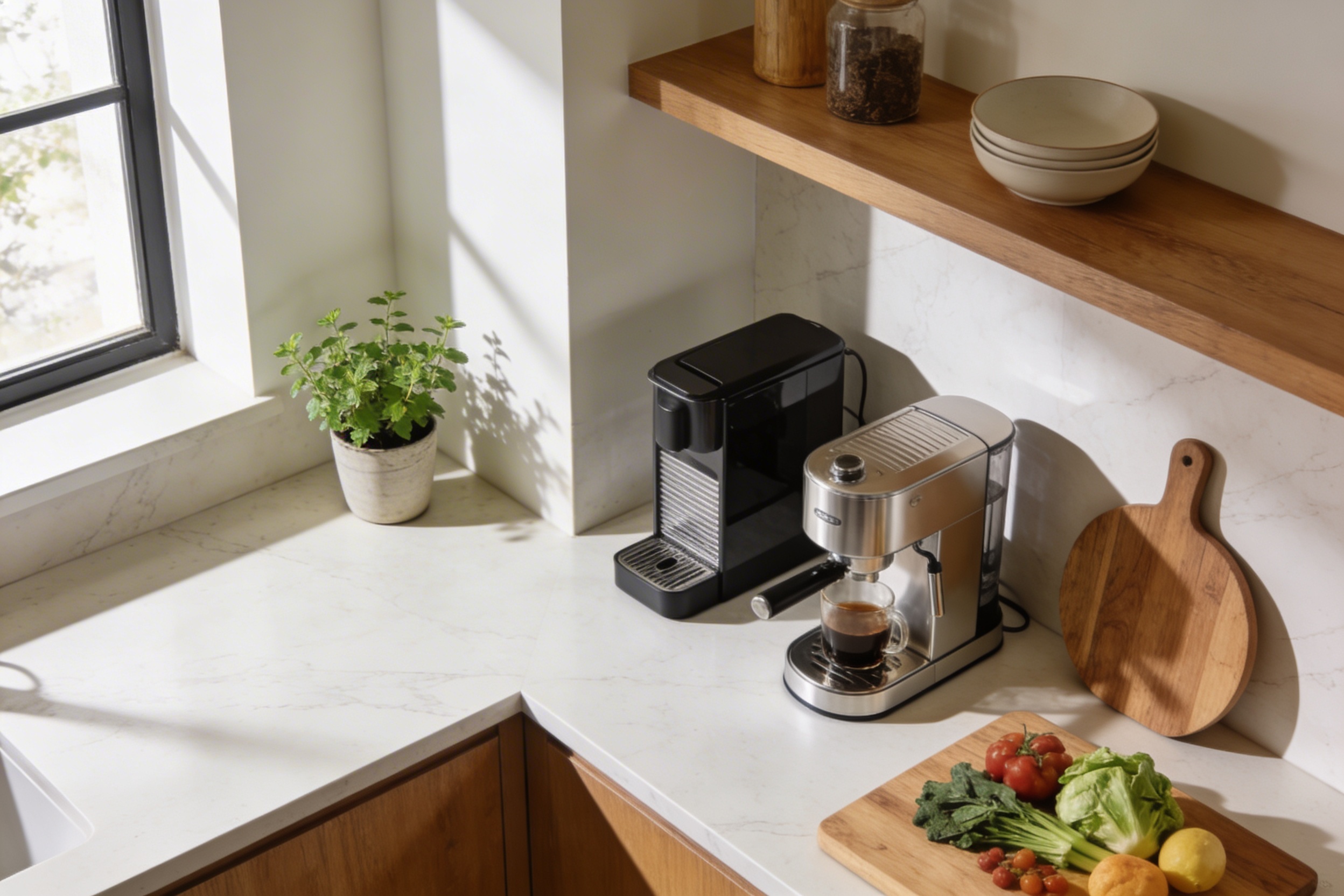 How to Decorate Kitchen Countertops Without the Clutter