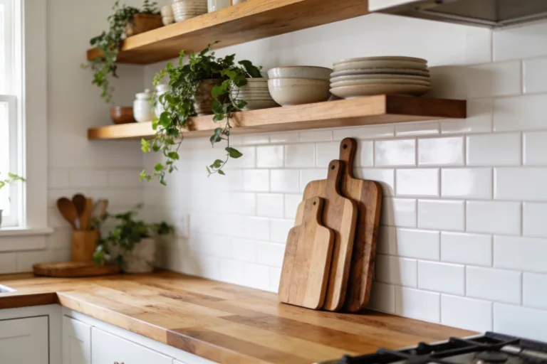 How to Warm Up a White Kitchen Without Renovating