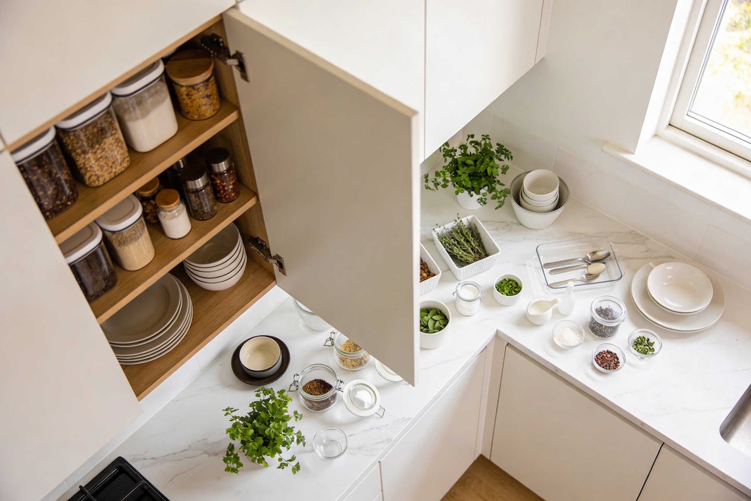 How to Organize Kitchen Cabinets Without Losing Your Mind