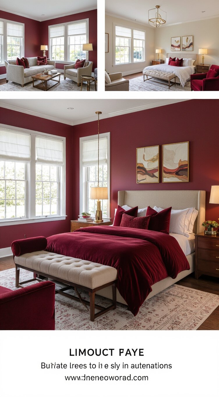best red shades for bedrooms