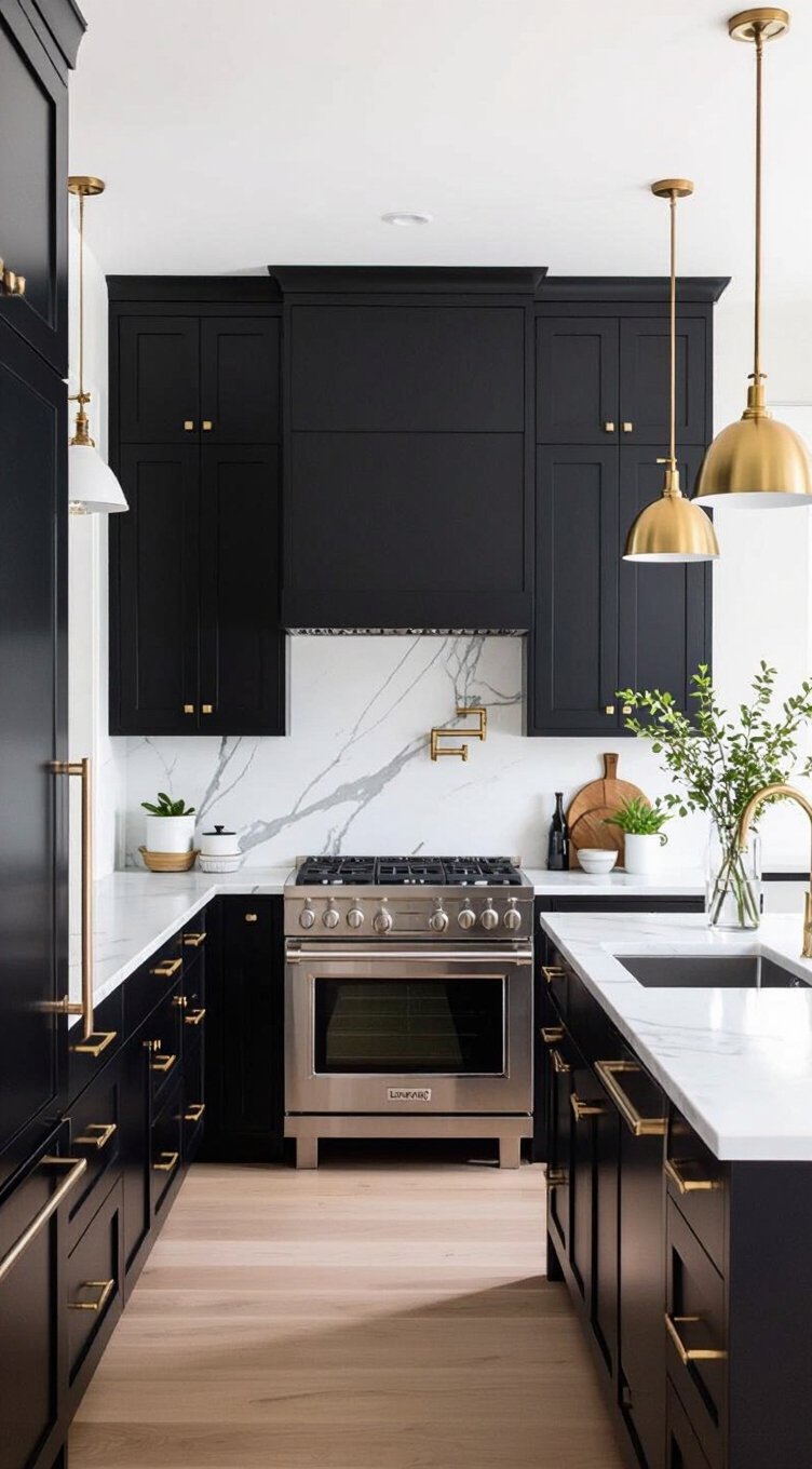 bold grounded kitchen transformation