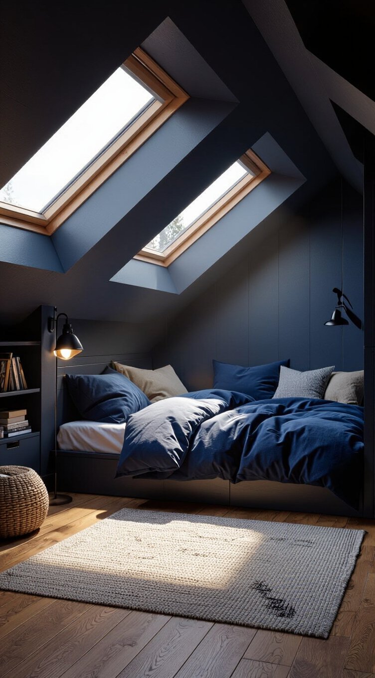bright customizable attic retreat