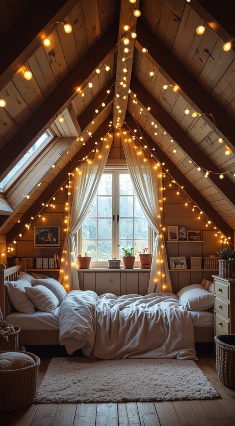 celestial lighting for cozy ambiance