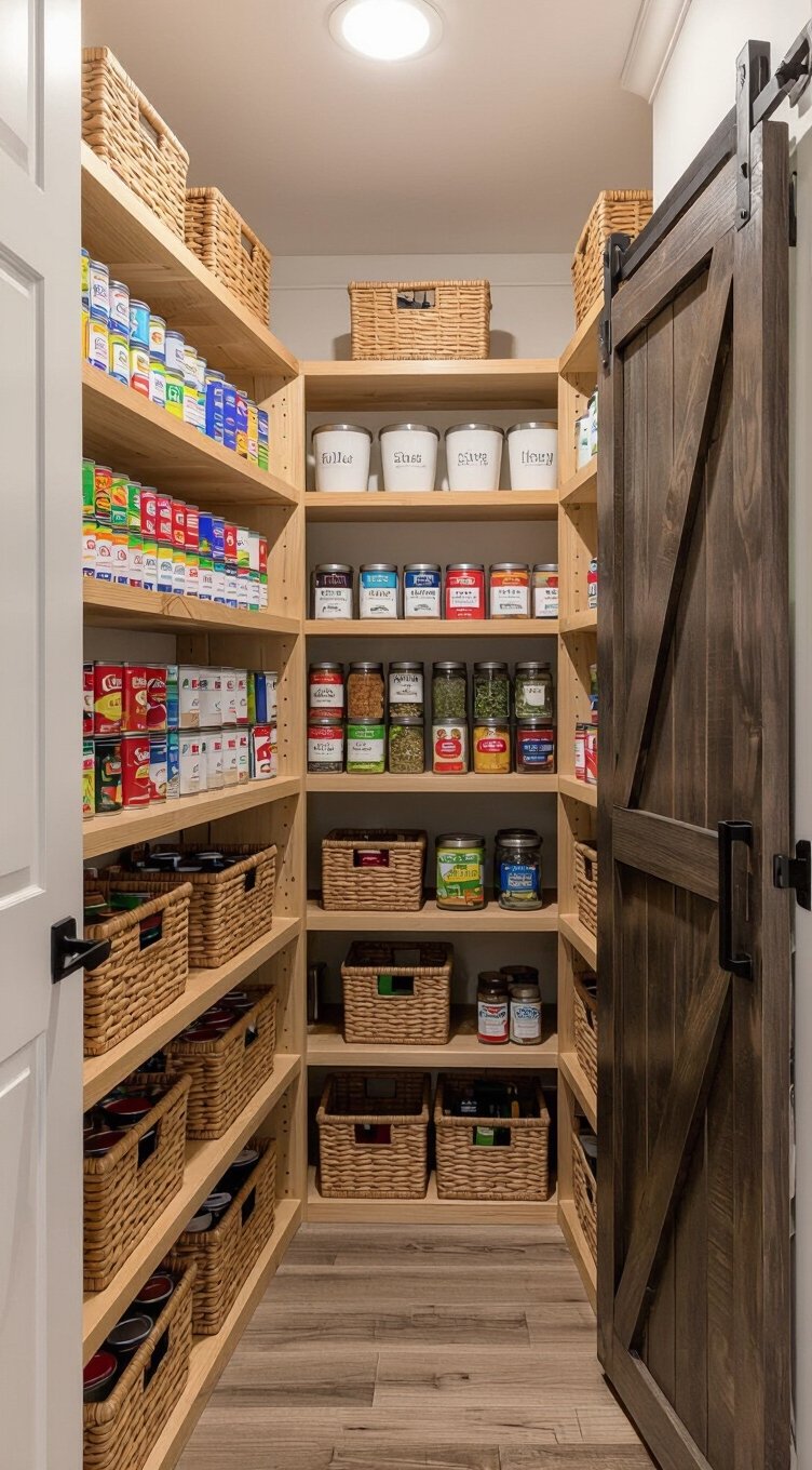 closet to pantry conversion
