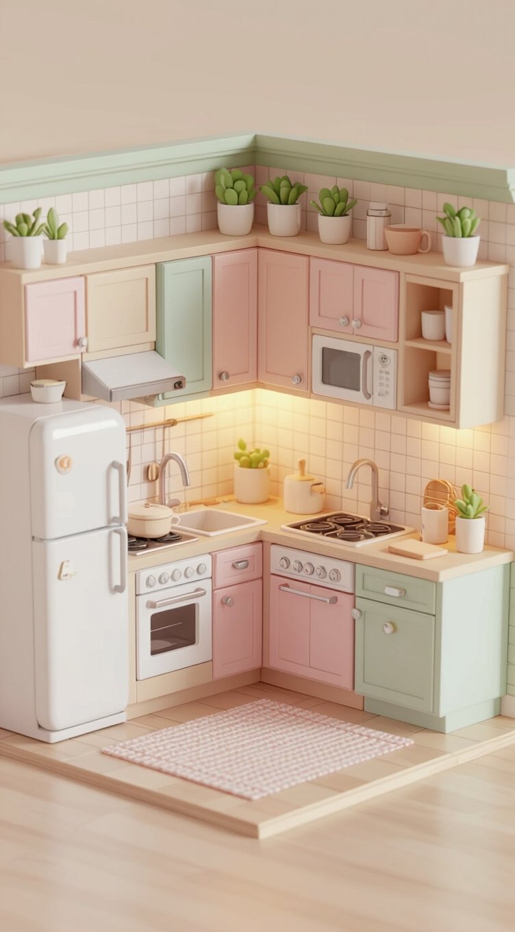 corner kitchen space efficiency