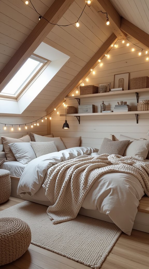 cozy attic bedroom designs