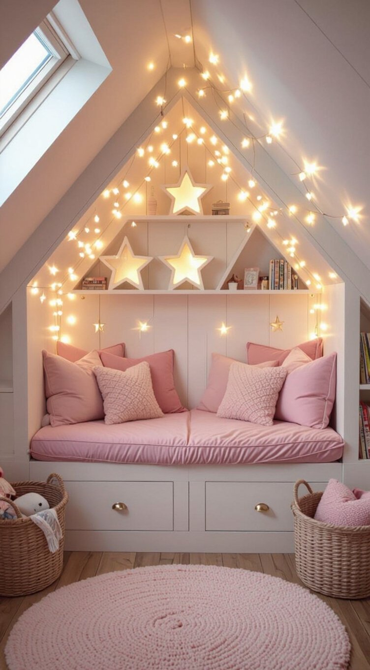 cozy built in reading nooks
