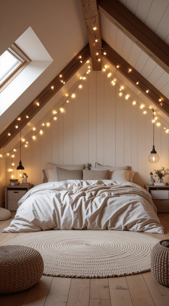 cozy low attic hideaways