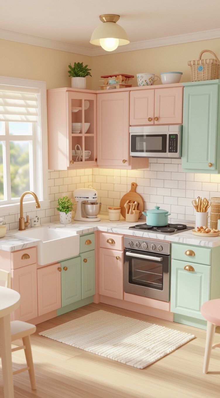 cute bloxburg kitchen inspirations
