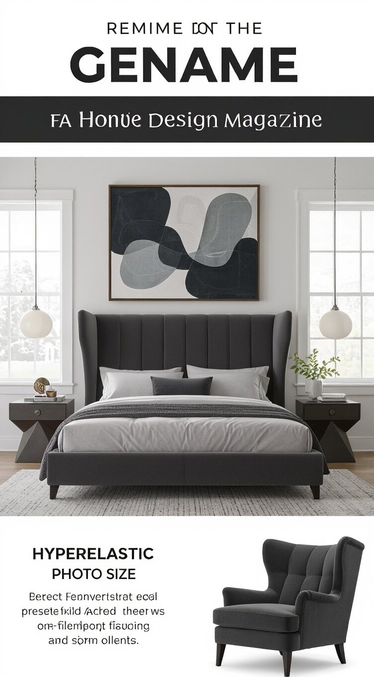 elevate with statement furniture
