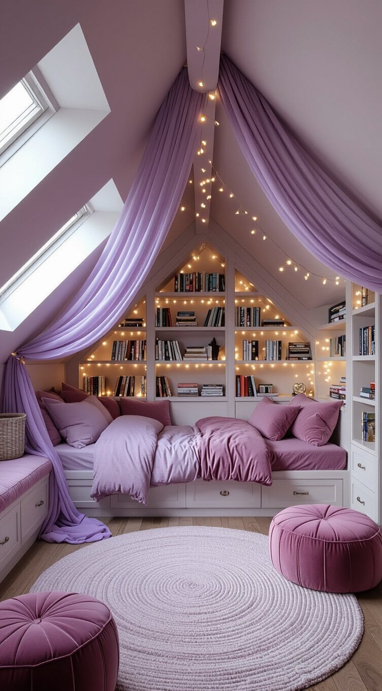 embrace sloped ceiling charm