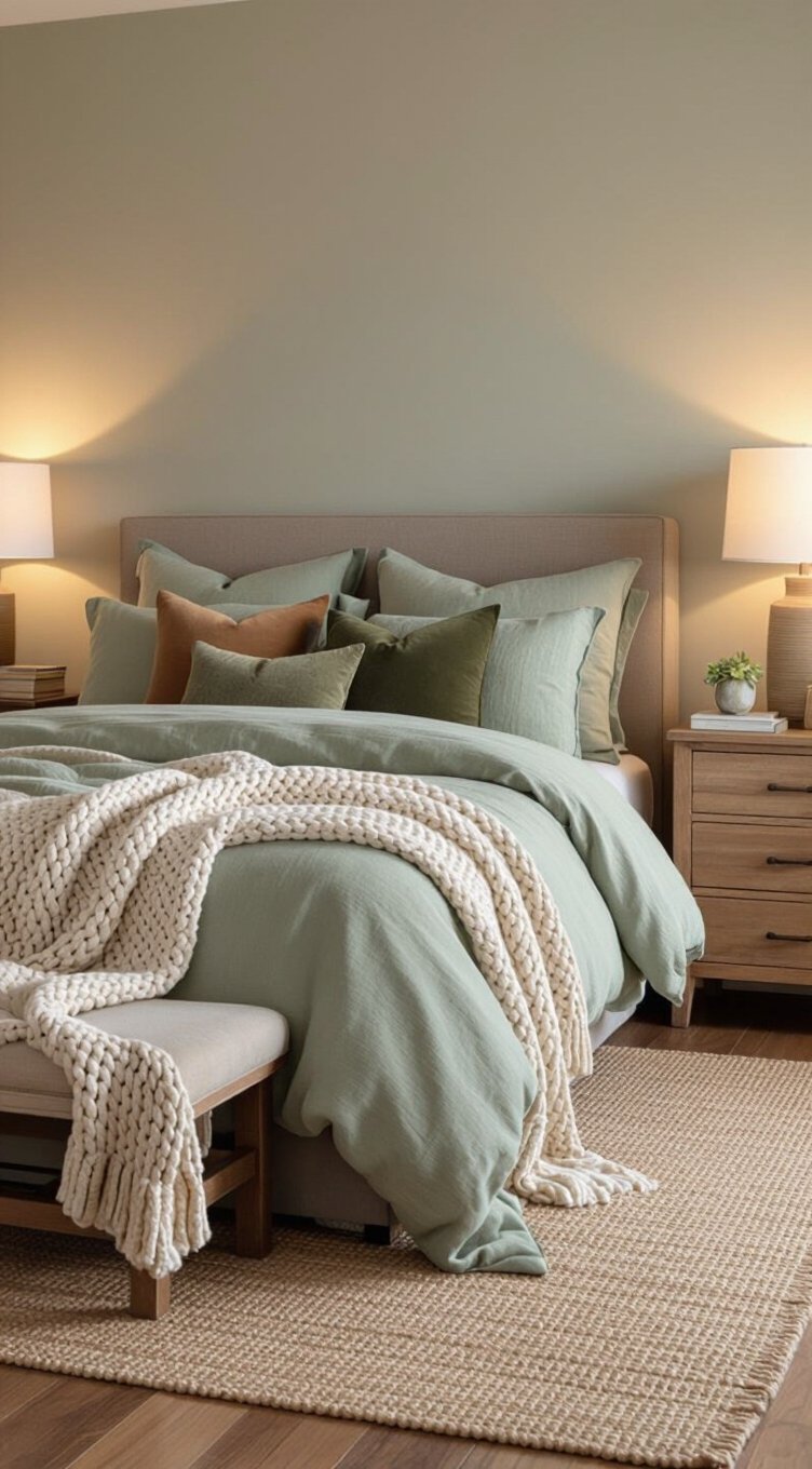 layer textures for cozy elegance