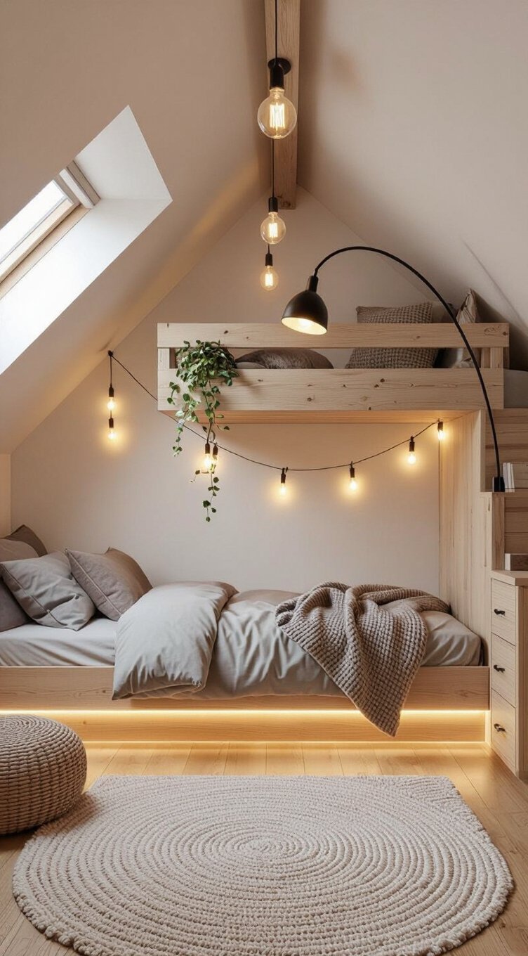 layered lighting with dimmers