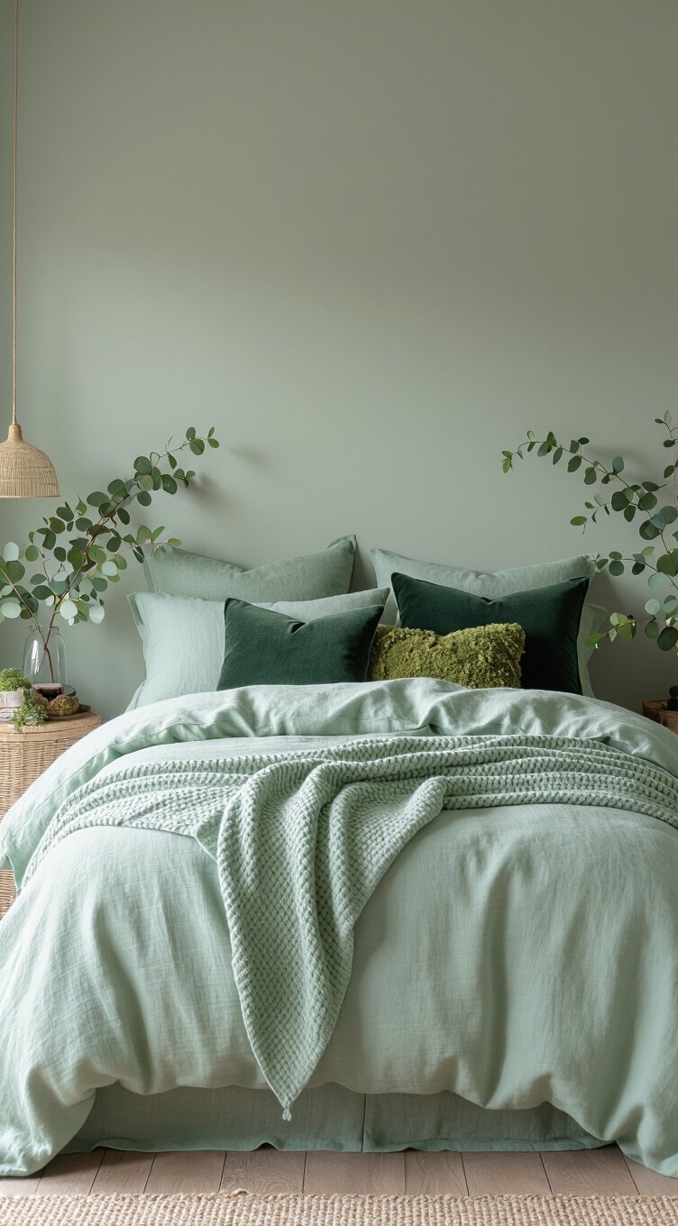 layering greens with intentional balance